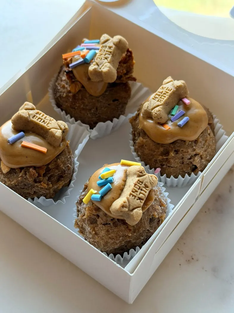 Decorated cupcakes