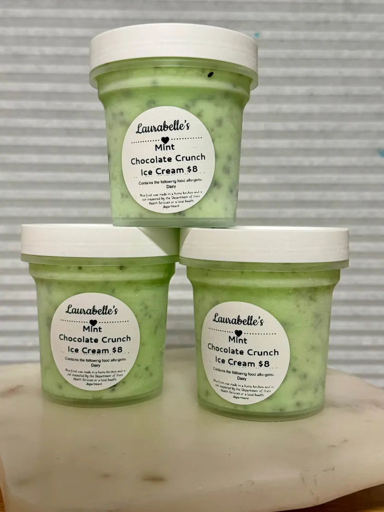 Take-home tubs from Laurabelle’s
